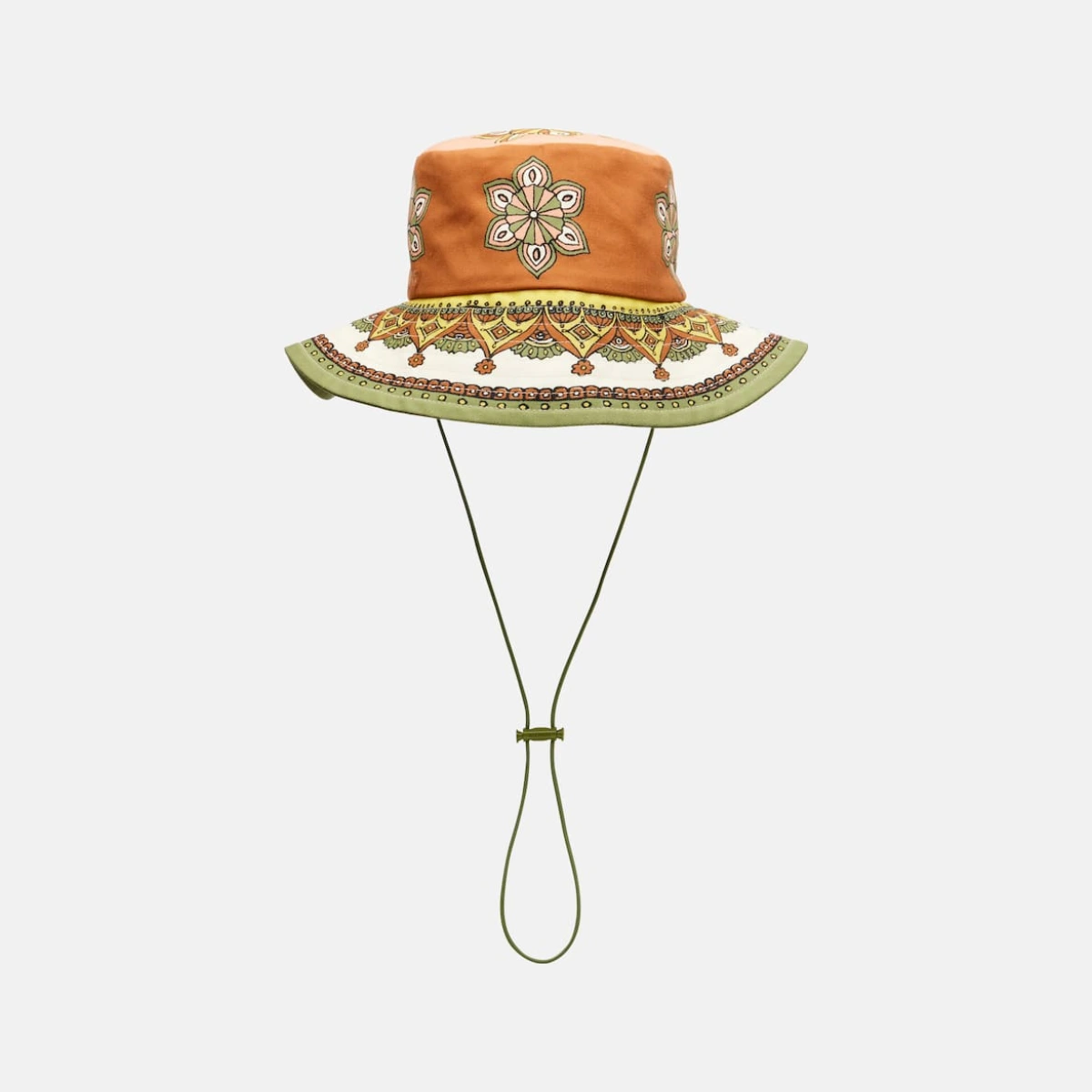 Alémais Printed cotton fedora