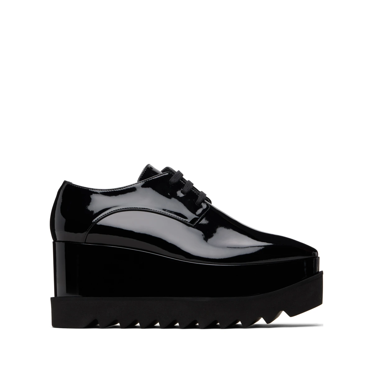 Black Limited Edition Elyse Monochrome Platform Derbys