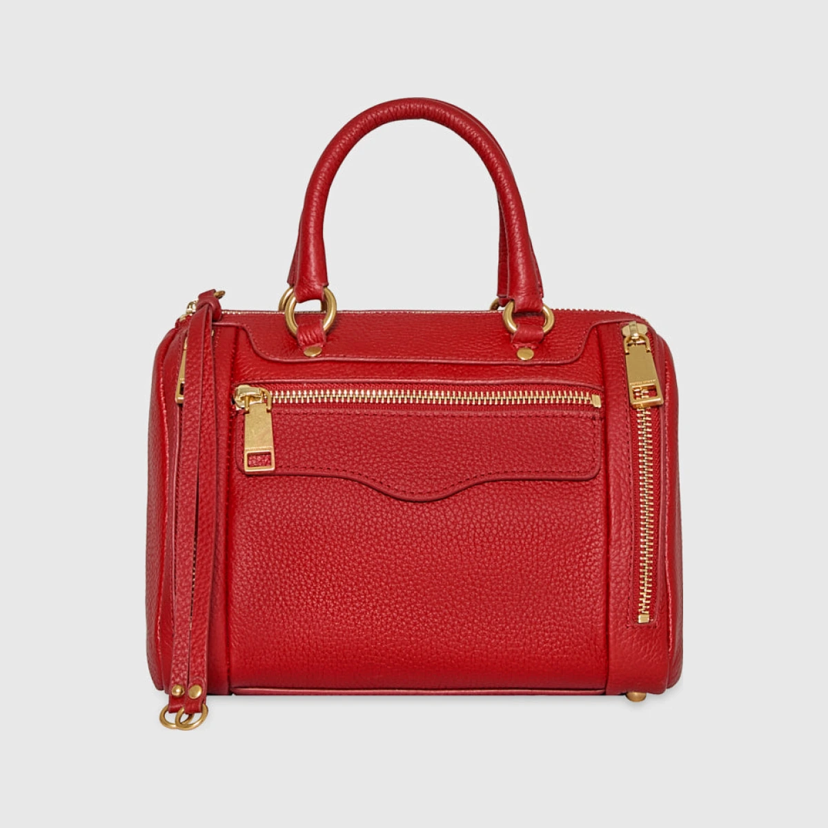 Rebecca Minkoff M.A.B. Small Speedy Bag In Seduction Red