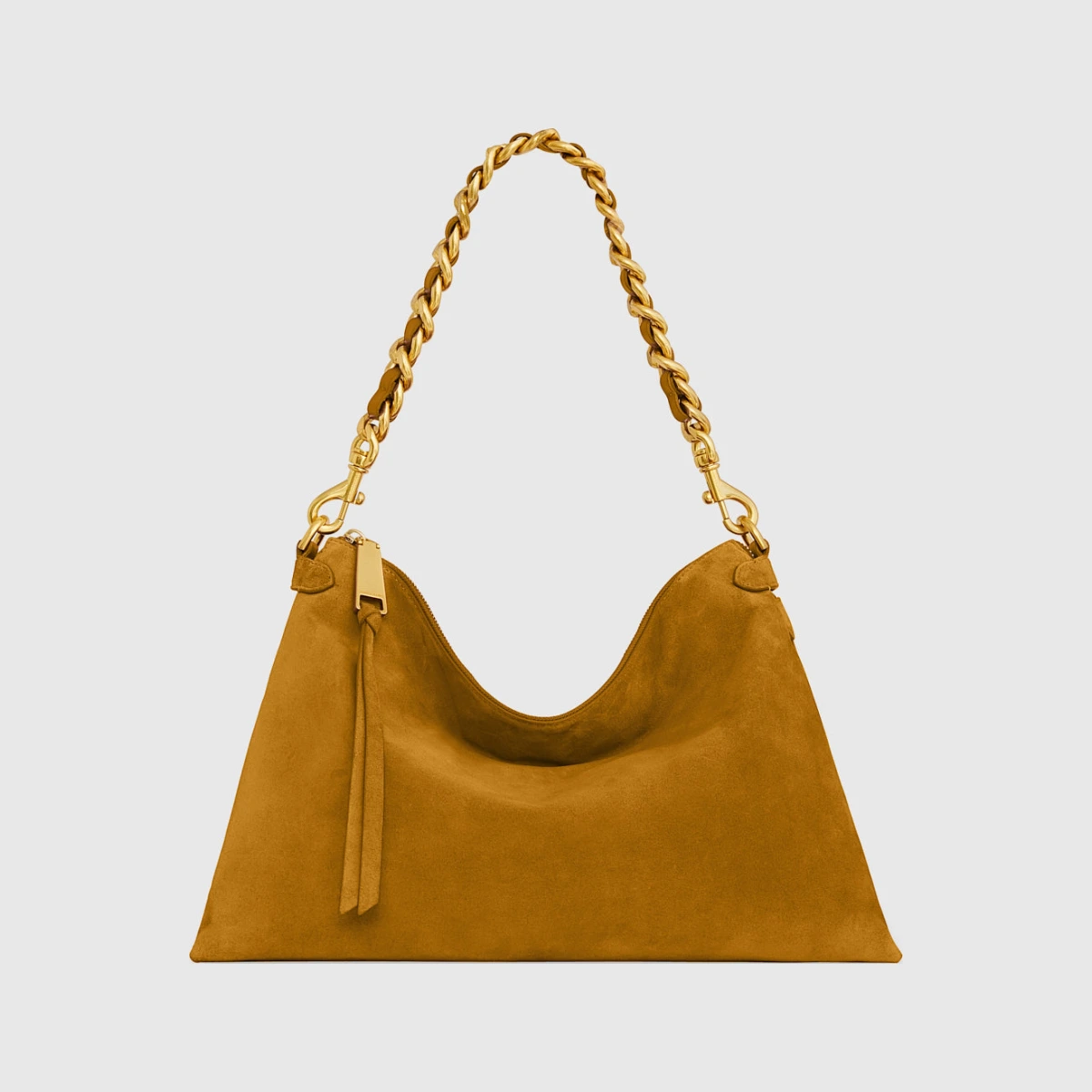 Rebecca Minkoff Stevie Large Shoulder Bag In Oro