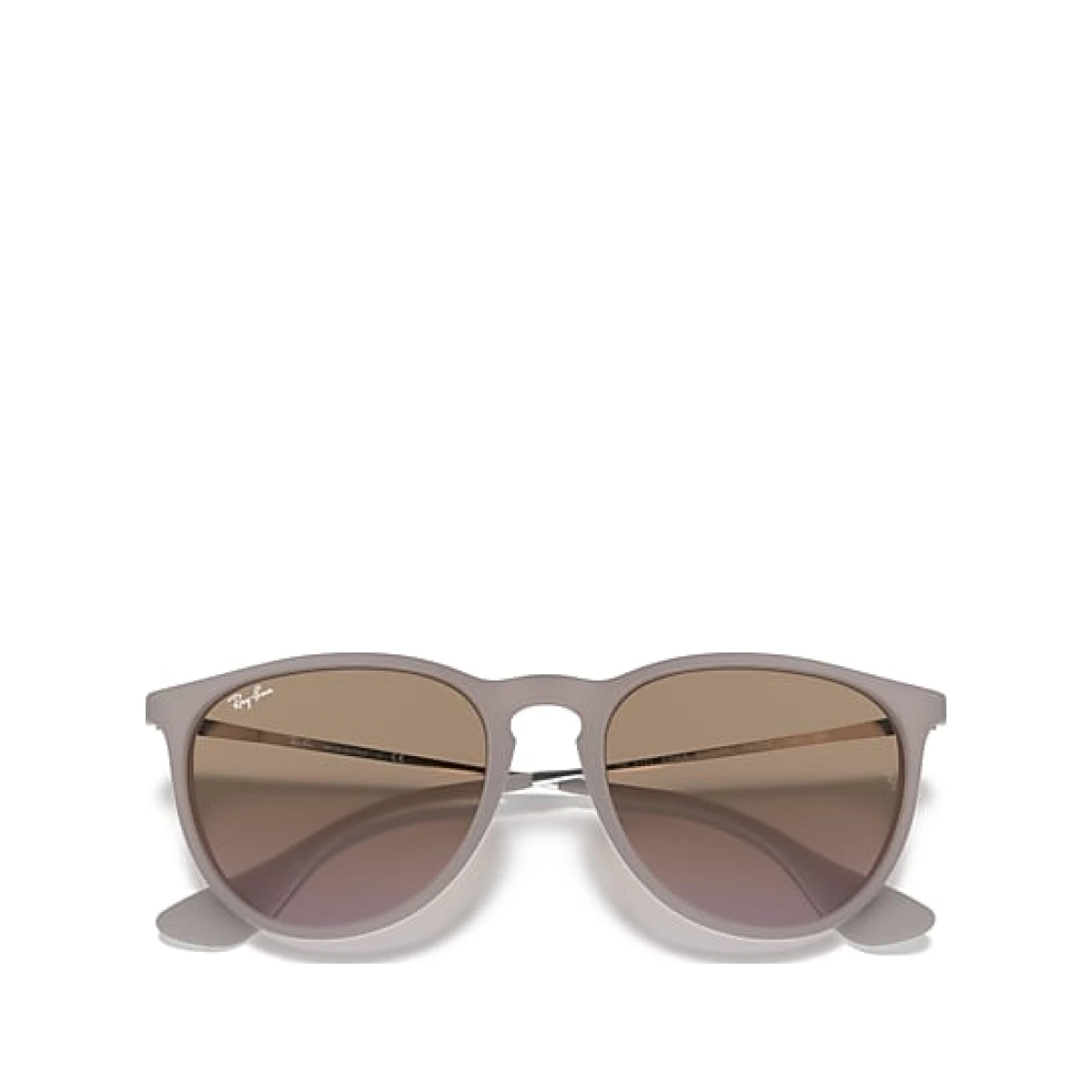 Ray-Ban Erika Classic Sunglasses Dark Sand Frame Brown Lense