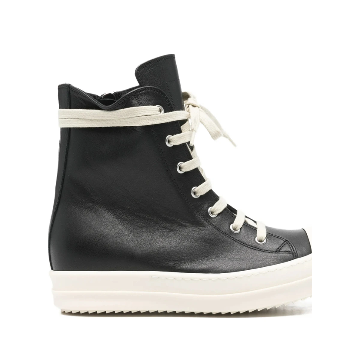 Lace-up Leather Sneakers