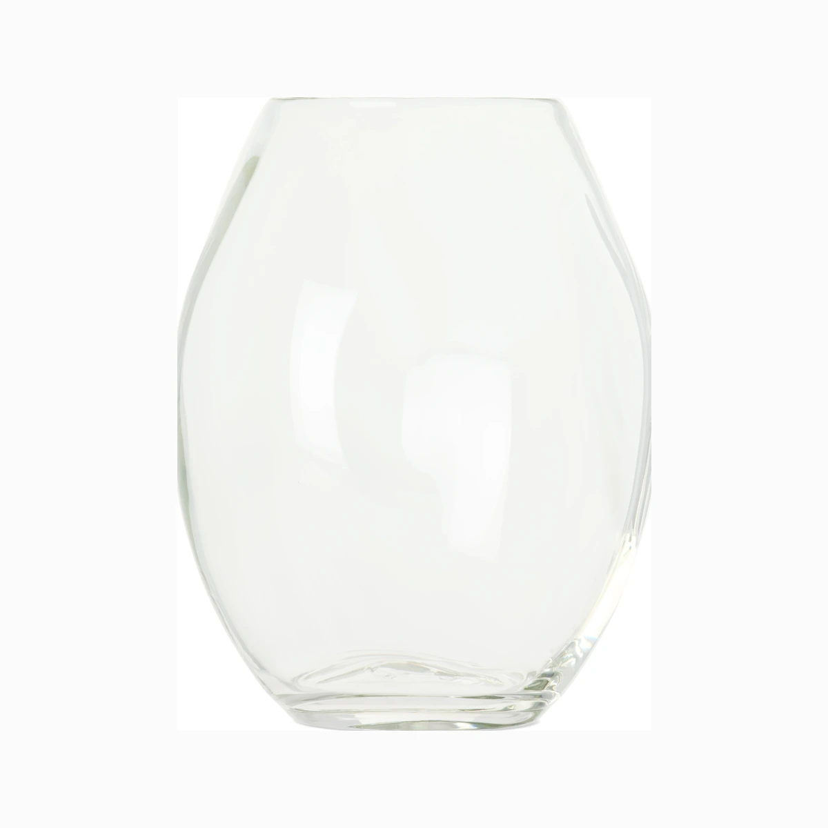 Green Addled Short Vase