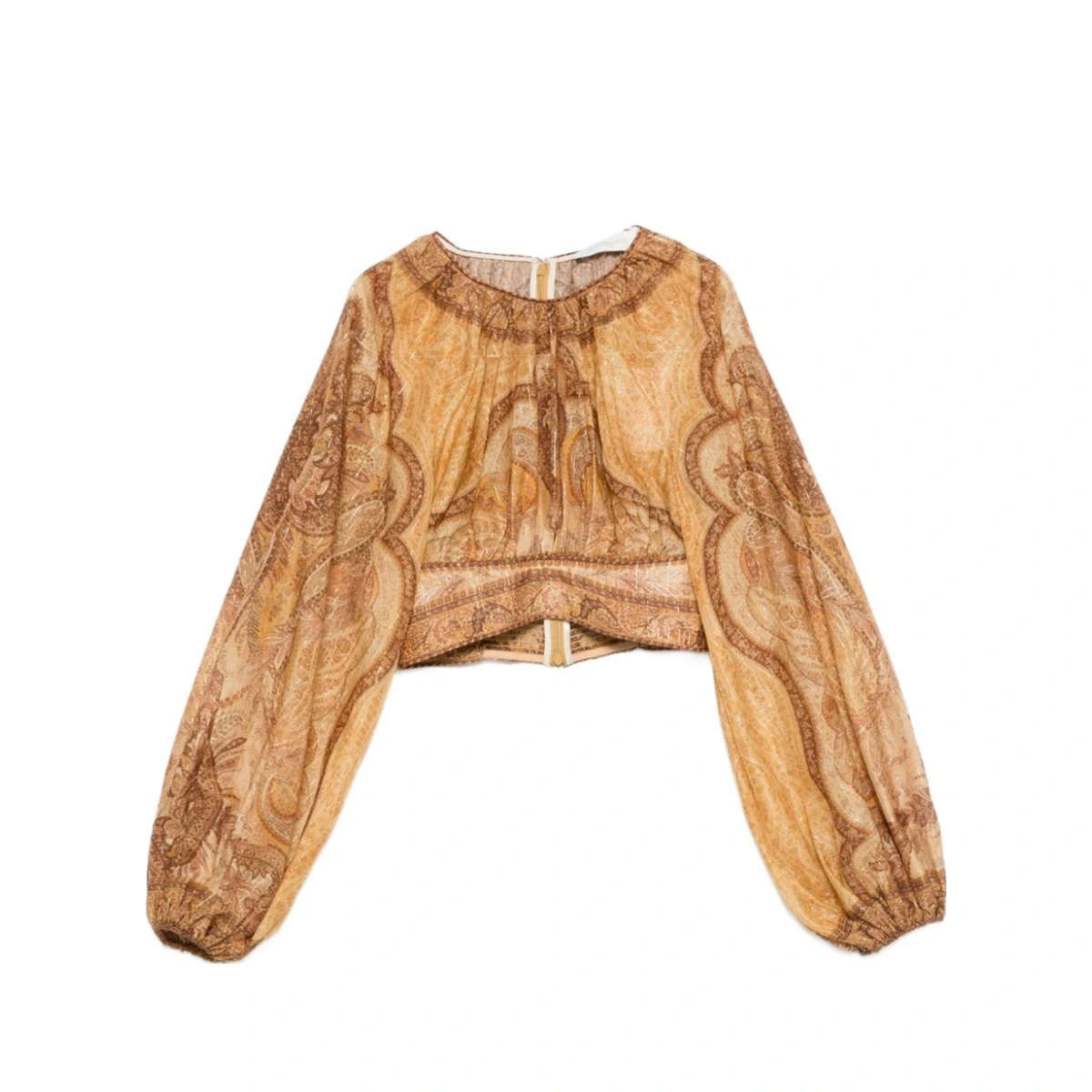 Wanderlust Cotton And Silk Top