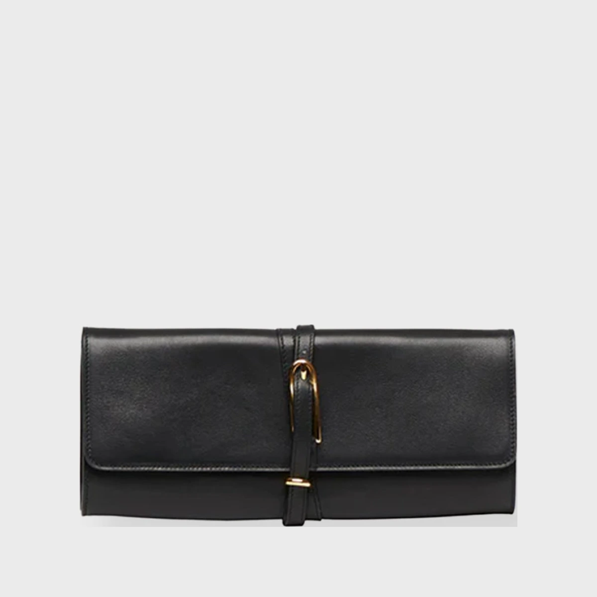Liffner Bag Belted Clutch Black ONESIZE