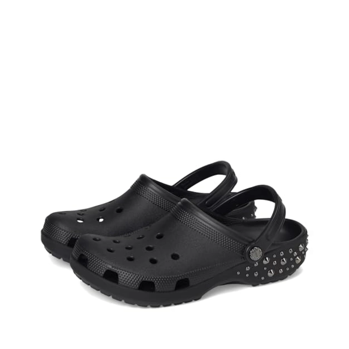 Crocs Unisex Classic Studded Clog Black Men's