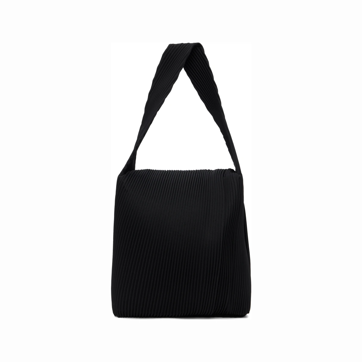 Black Rounded Square Tote