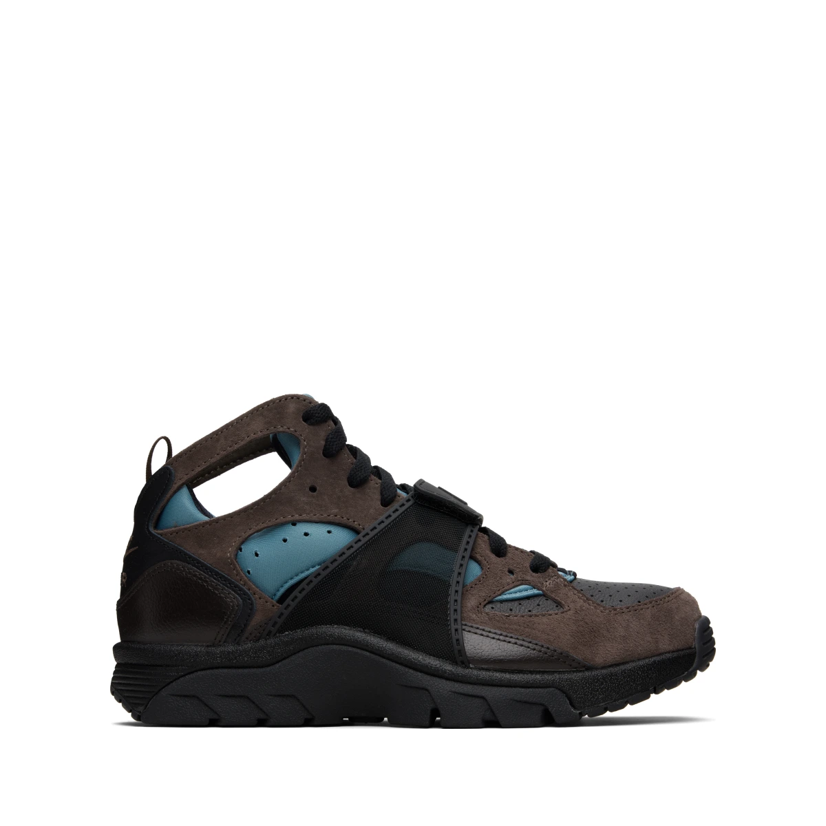 Black & Brown Air Huarache Sneakers