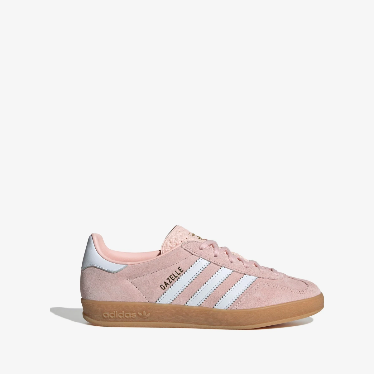 Adidas Women's Gazelle Indoor - sandy pink/ftwr white/GUM 3 - unisex