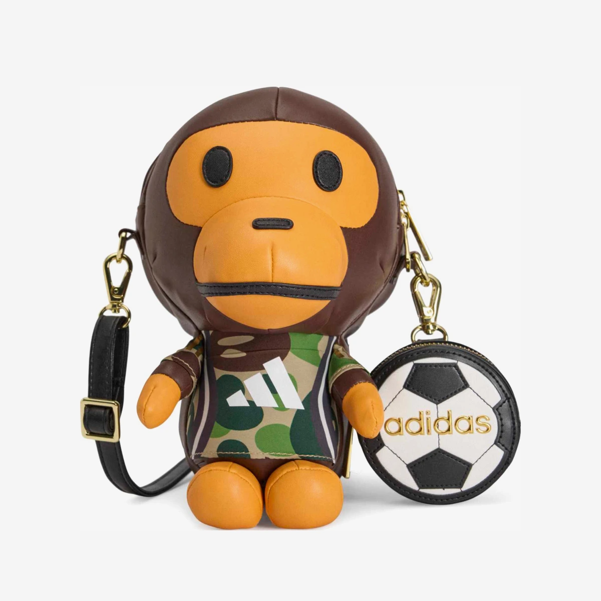 Adidas Milo Shoulder Bag x BAPE - AUBURN - unisex - O