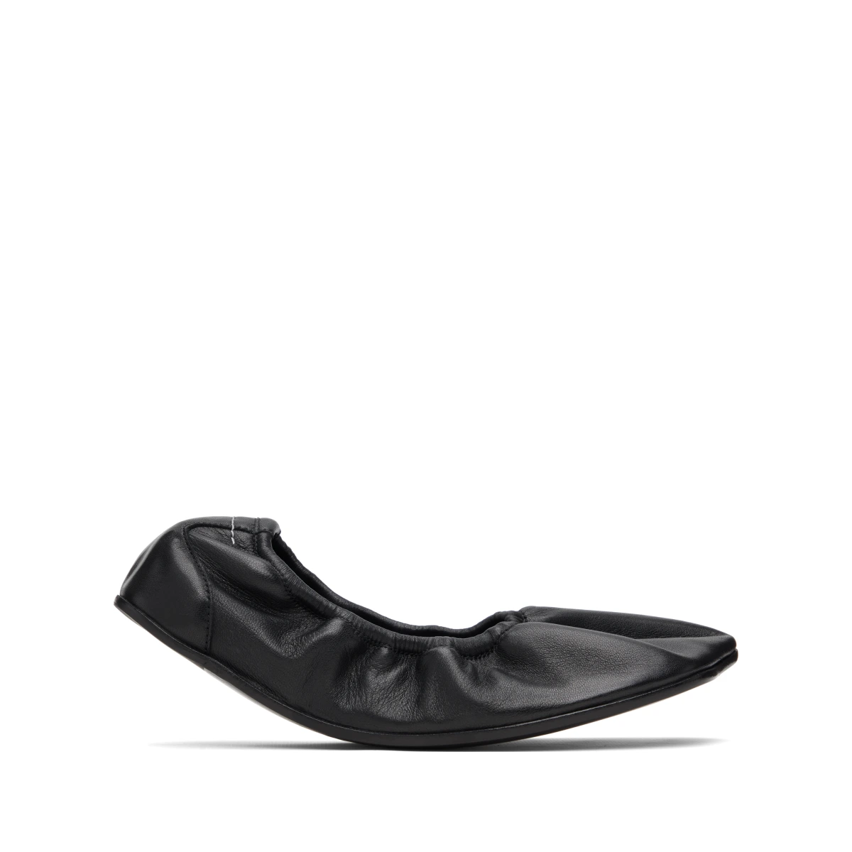Black Anatomic Travel Ballerina Flats