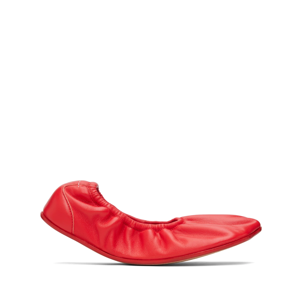 Red Anatomic Travel Ballerina Flats