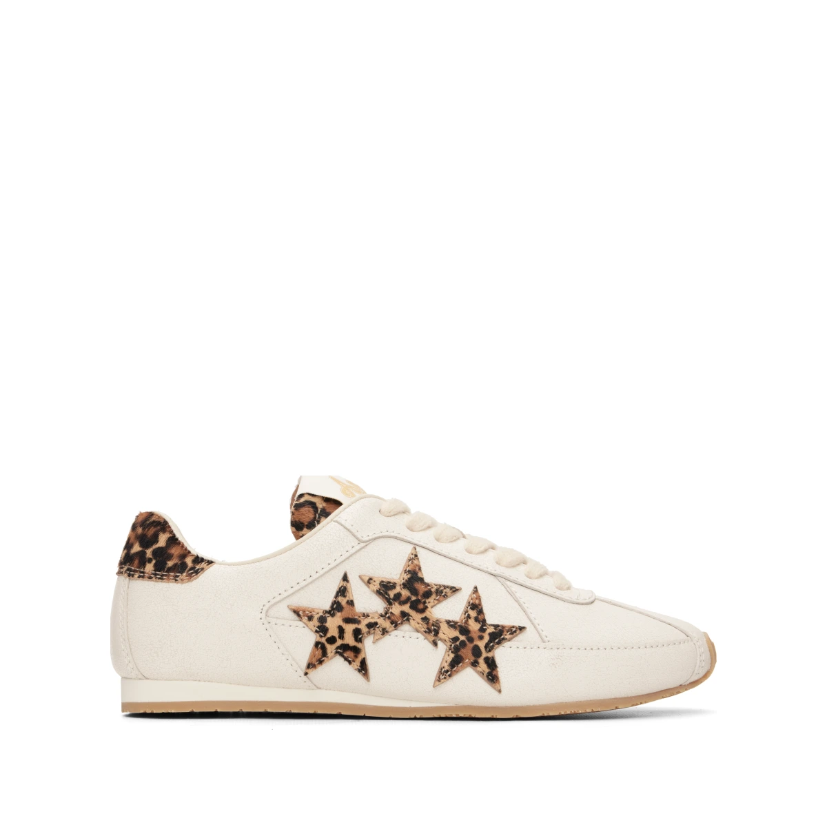 Off-White Leopard Pacific Flat Sneakers