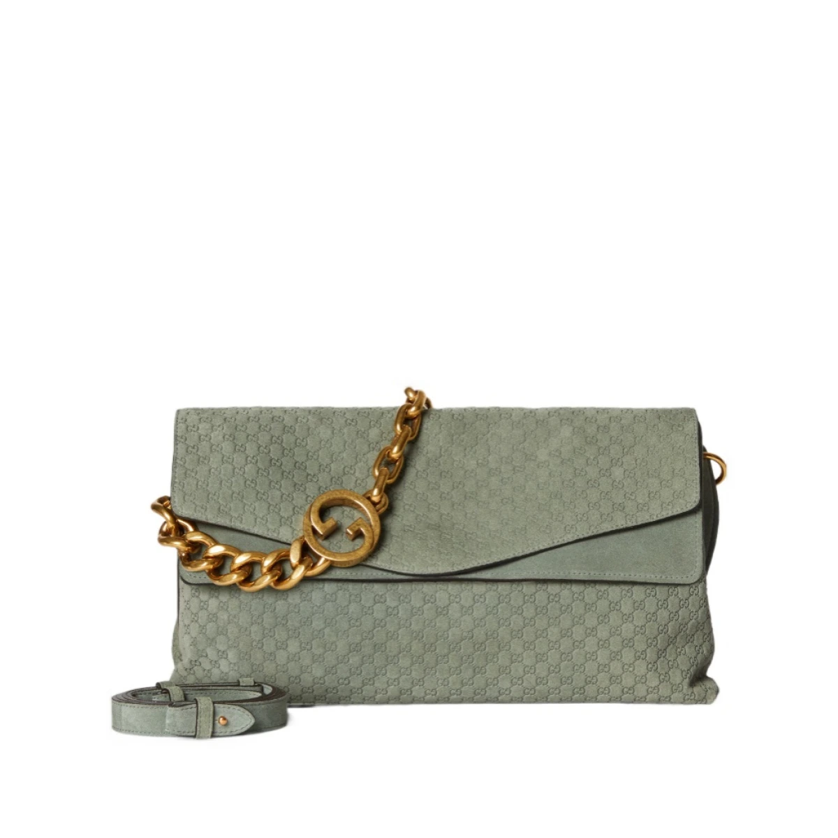 Chain Linked Large Shoulder Bag