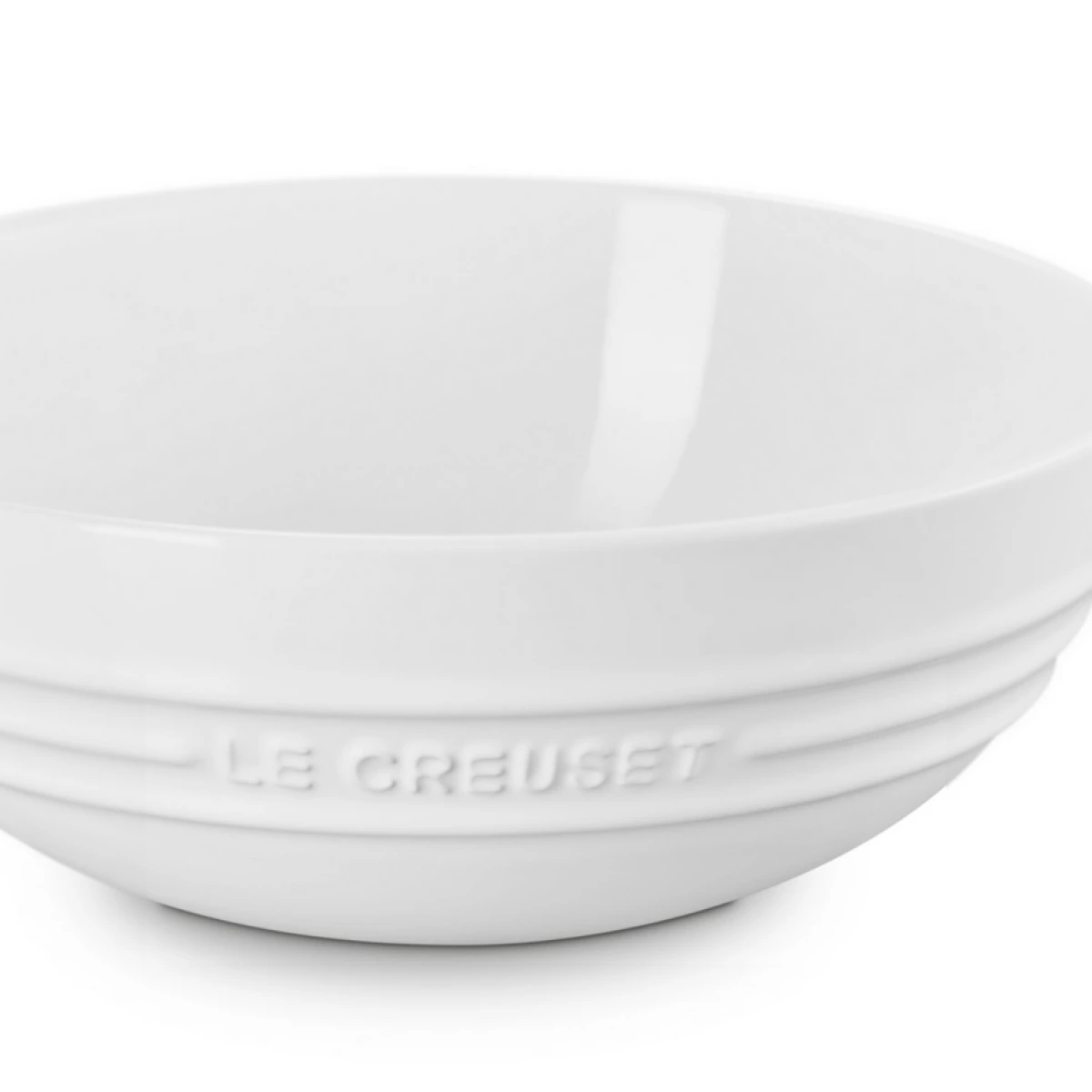 Stoneware 3.1-Quart Multi Bowl - White