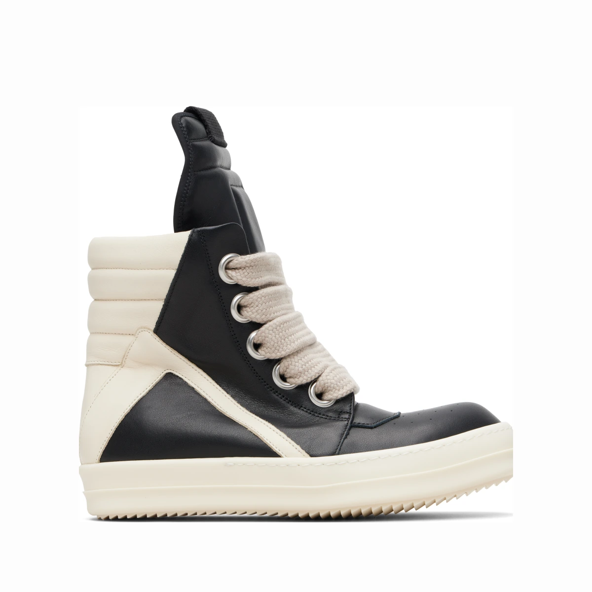Black Temple Jumbolace Geobasket Sneakers