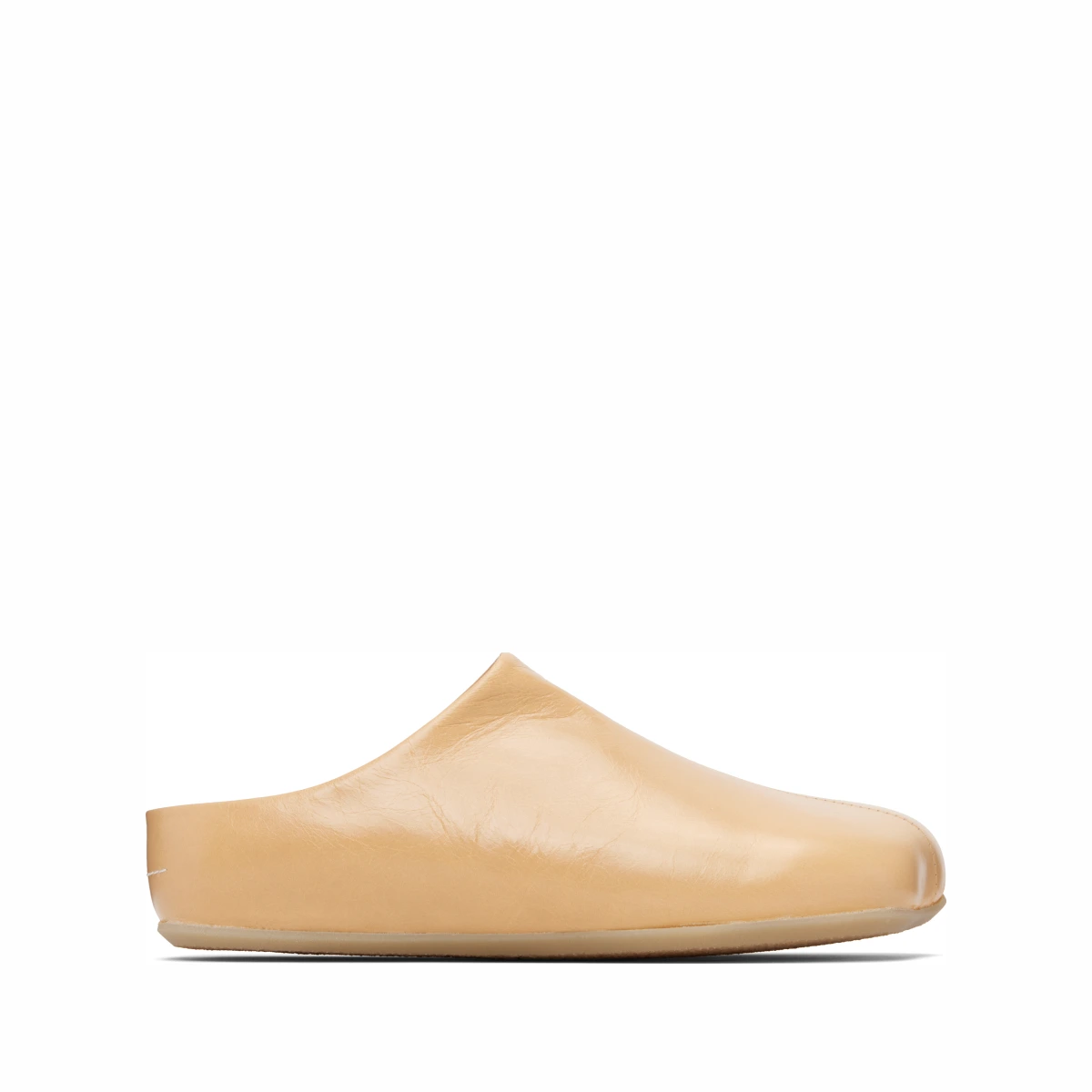 Beige Factory Sabot Loafers