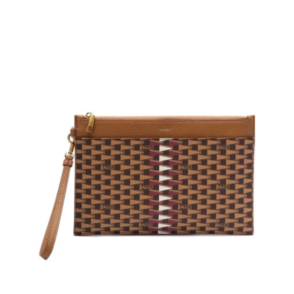 Zippered clutch