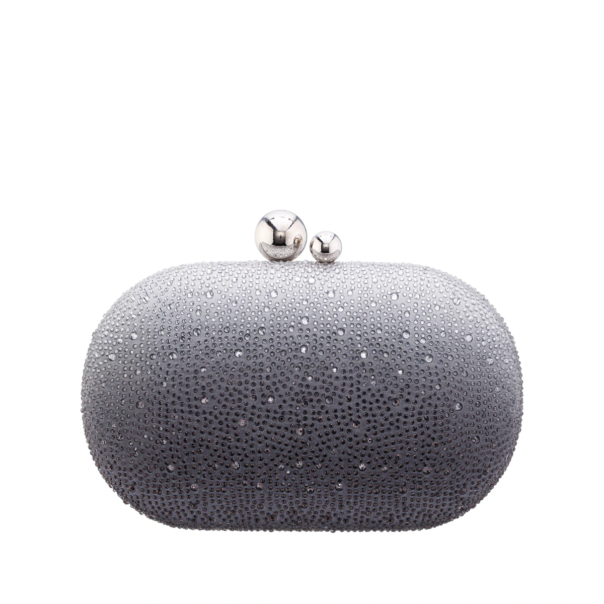 Womens Criss Black Crystal Ombre Minaudiere | Nina Shoe