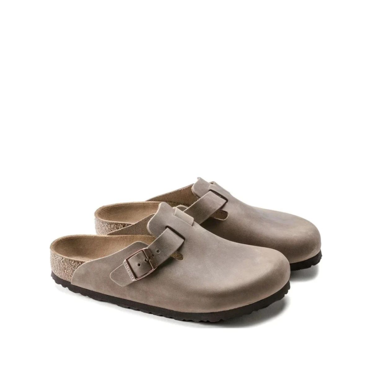 Birkenstock Men's Boston Oiled Leather Brown Clog