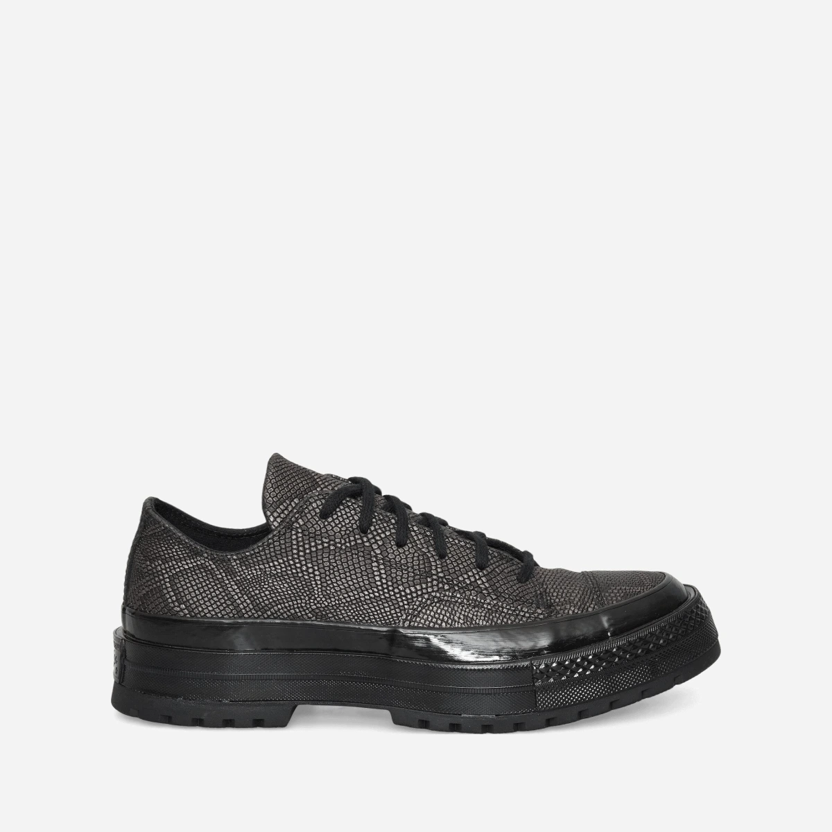 Chuck 70 National Snakeskin Print Sneakers Black