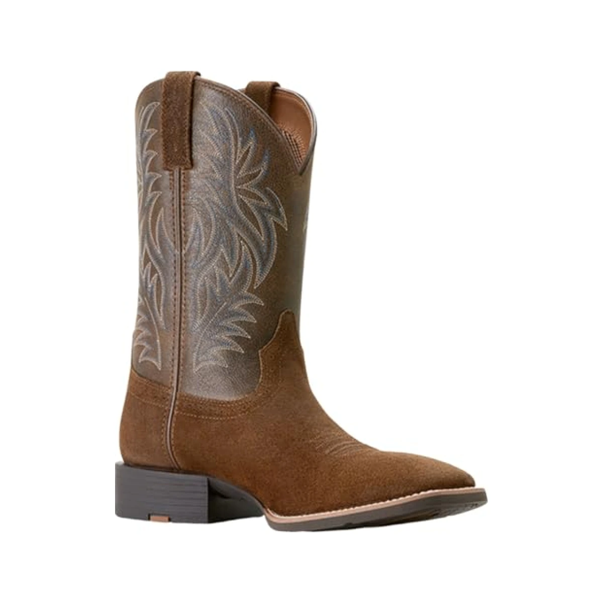 ARIAT Mens Sport Wide Square Toe Western Boot Peanut Butter/Chaga Brown