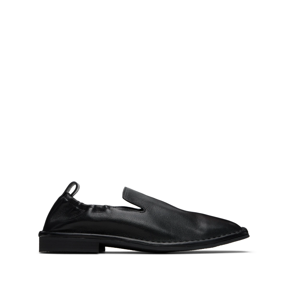 Black Slip On Loafers