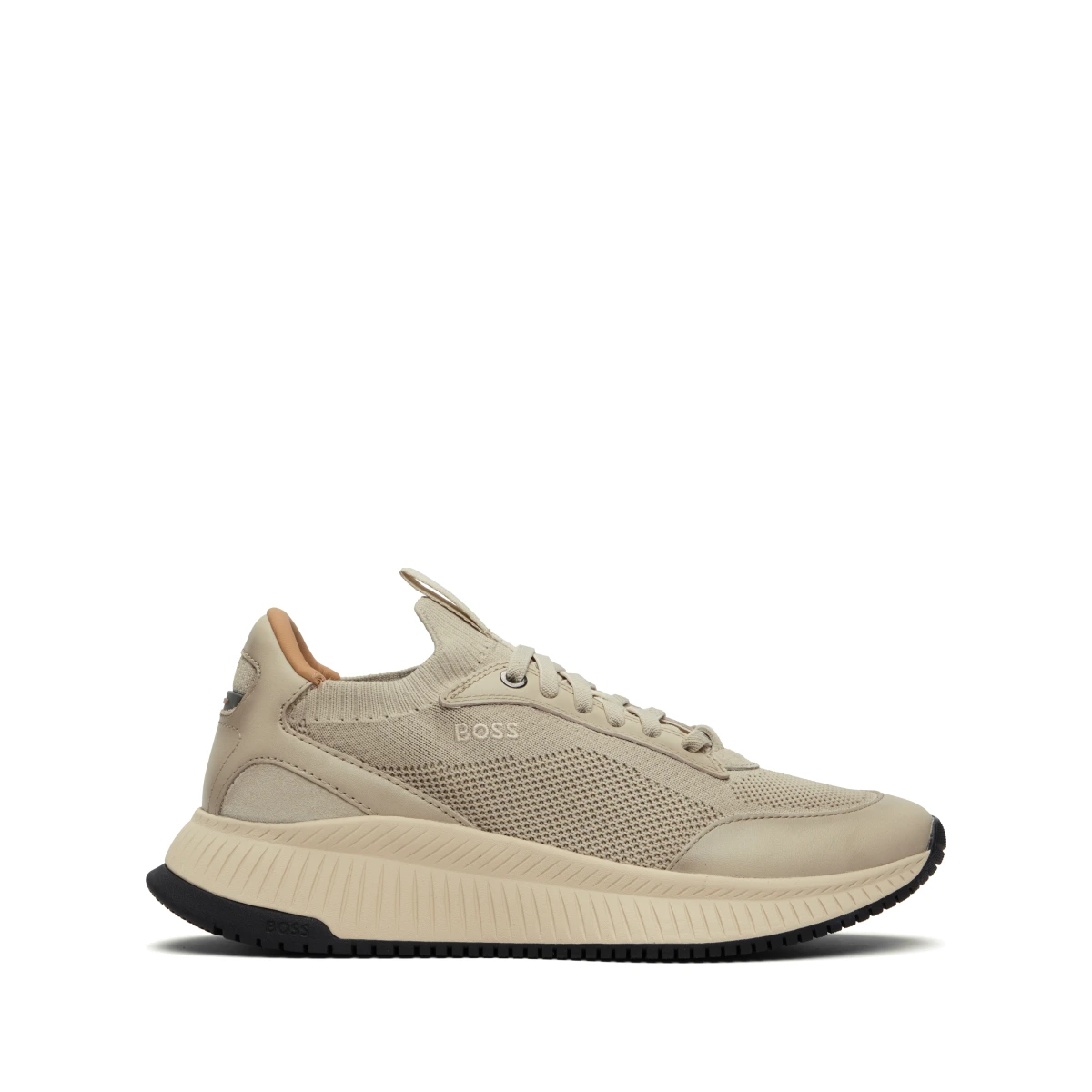 Beige TTNM EVO Knitted Upper Sneakers