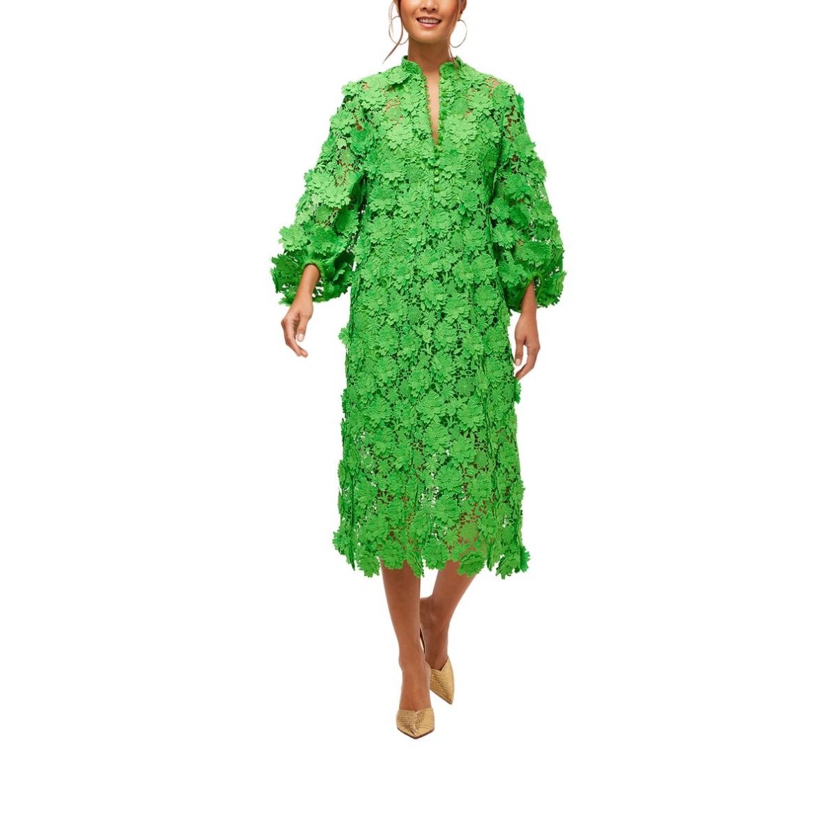 trina turk green lace dress Trina Turk | Boheme Dress