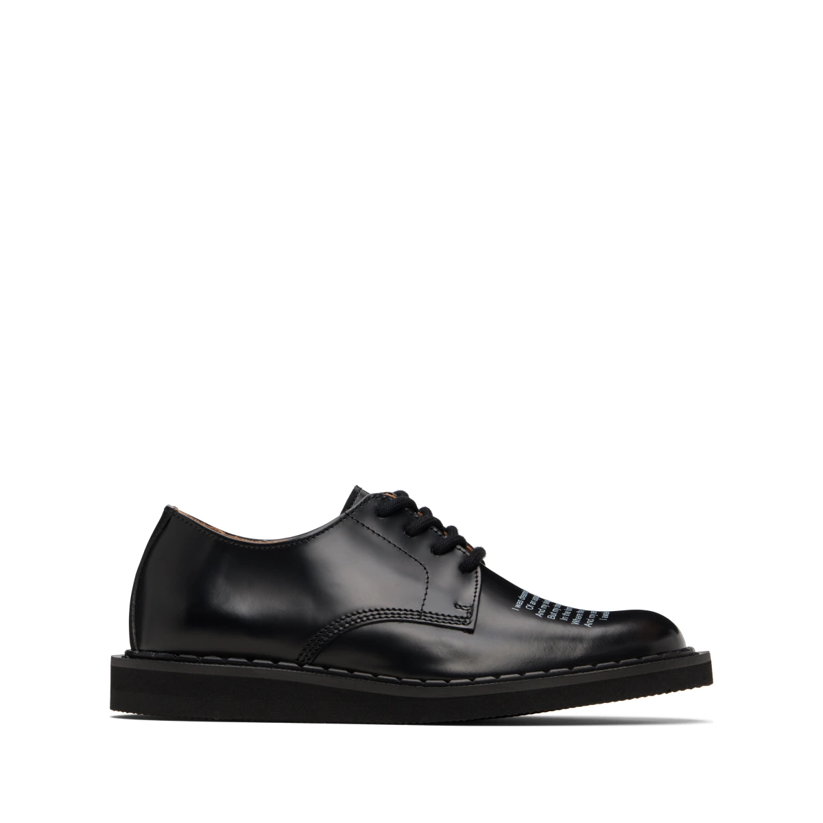 Black UNDERCOVER Edition 4 Eyelet Derbys