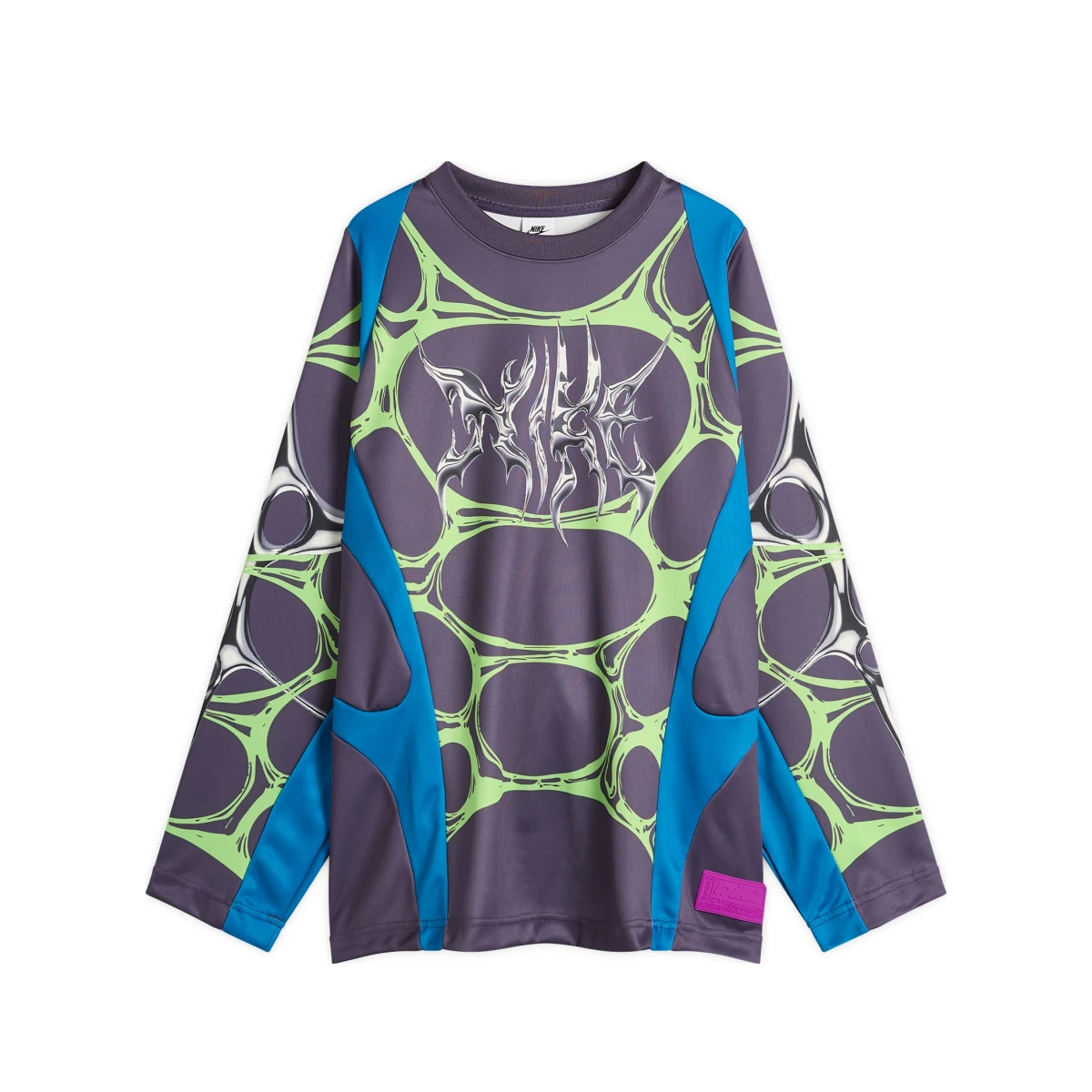 Men's Project F.R.O.G. Jelly Cage Jersey Top in Brilliant Blue/Dark Raisin/Vivid Purple