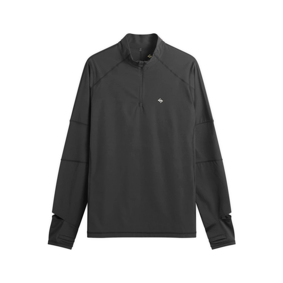 Men's Run Quarter Zip Jet Black
