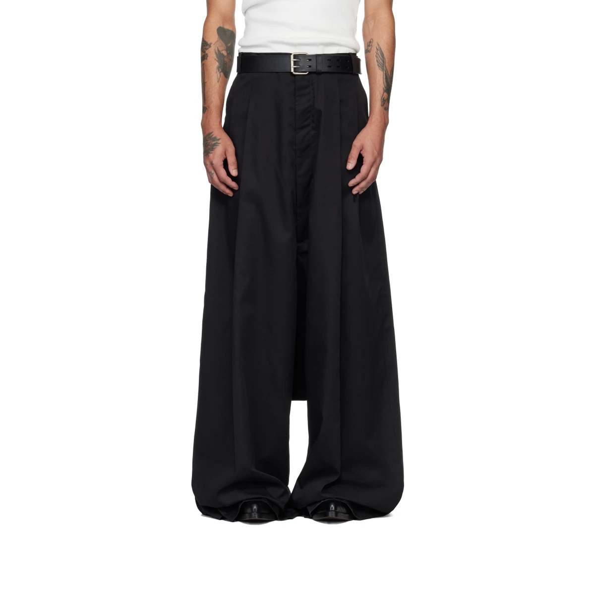 Black Lowline Trousers