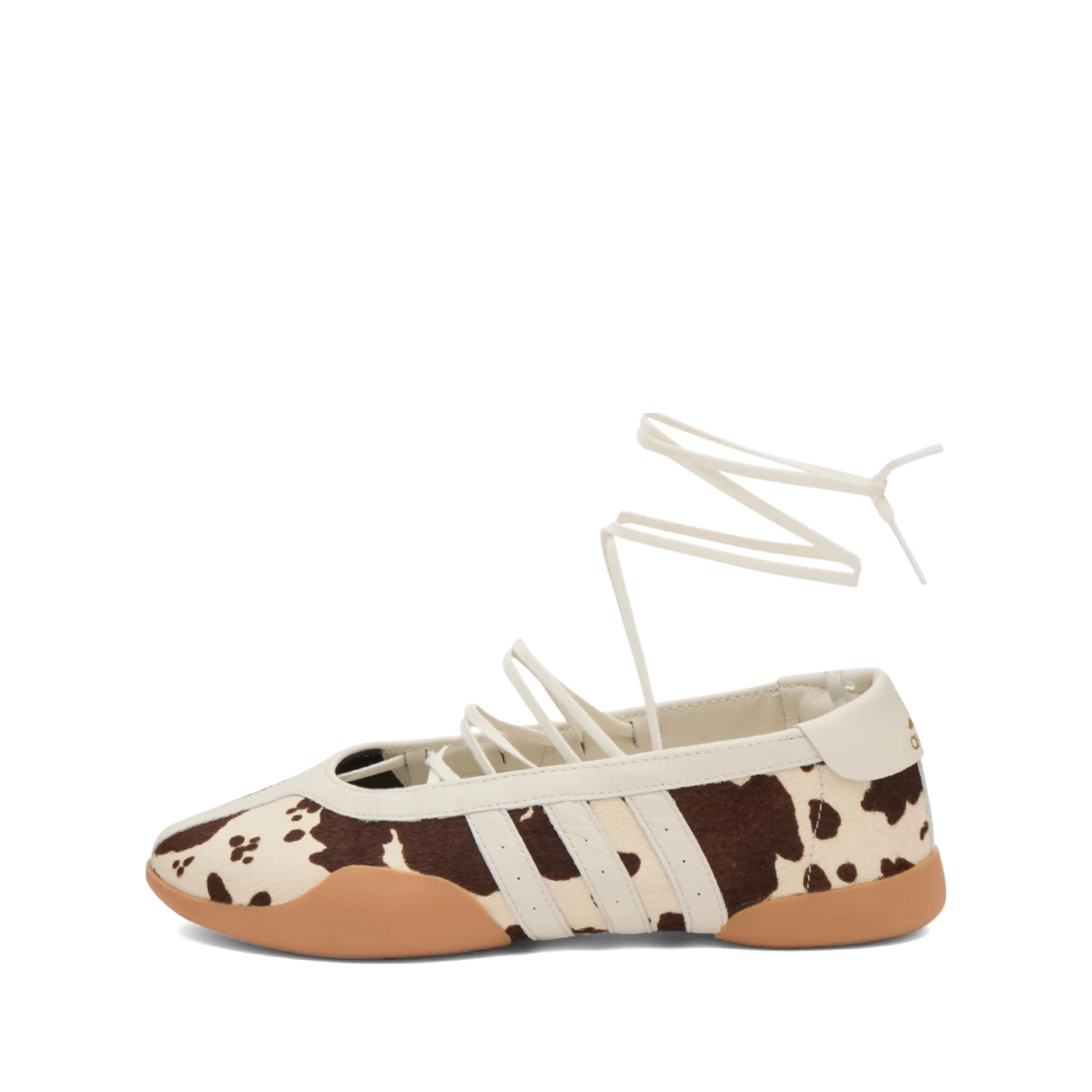 Women's Taekwondo Mei Ballet Cow Sneakers in Aurora Coffee/Ftwr White/Gum