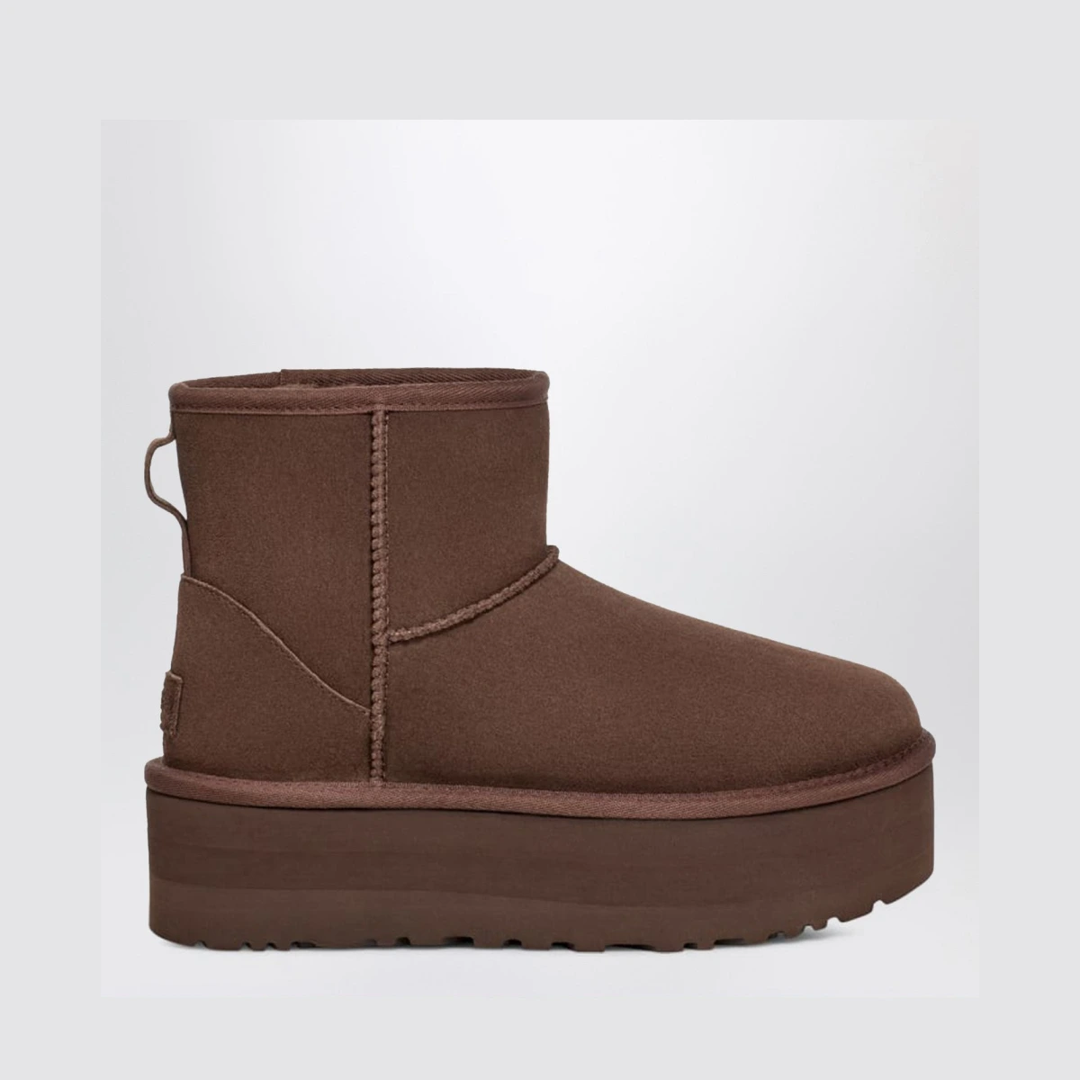 Classic Mini Boots With Brown Platform