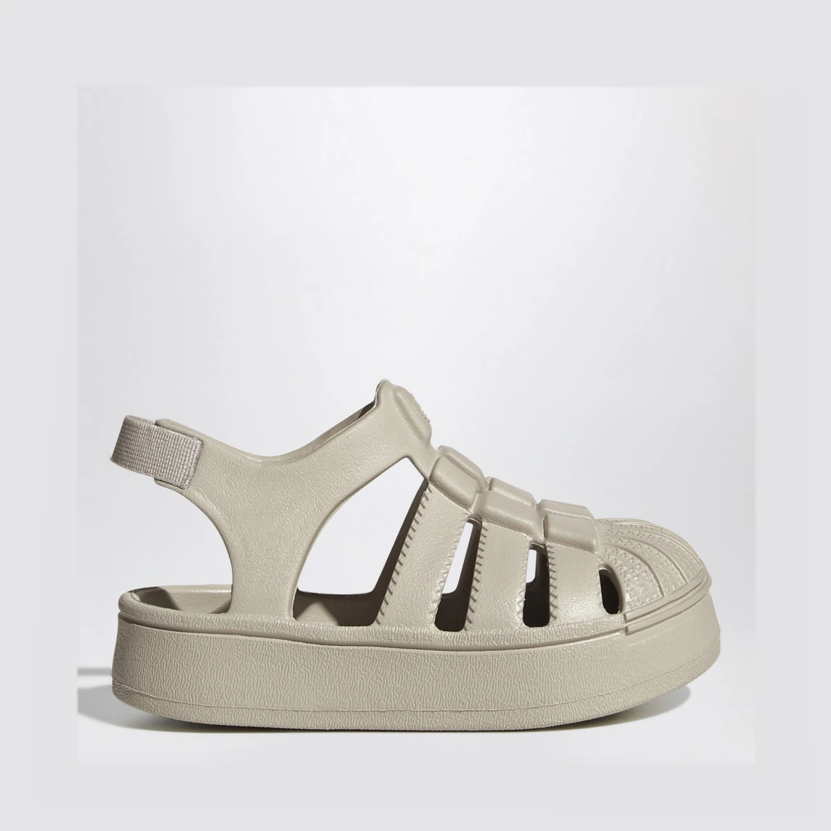 Beige Superstar sandals