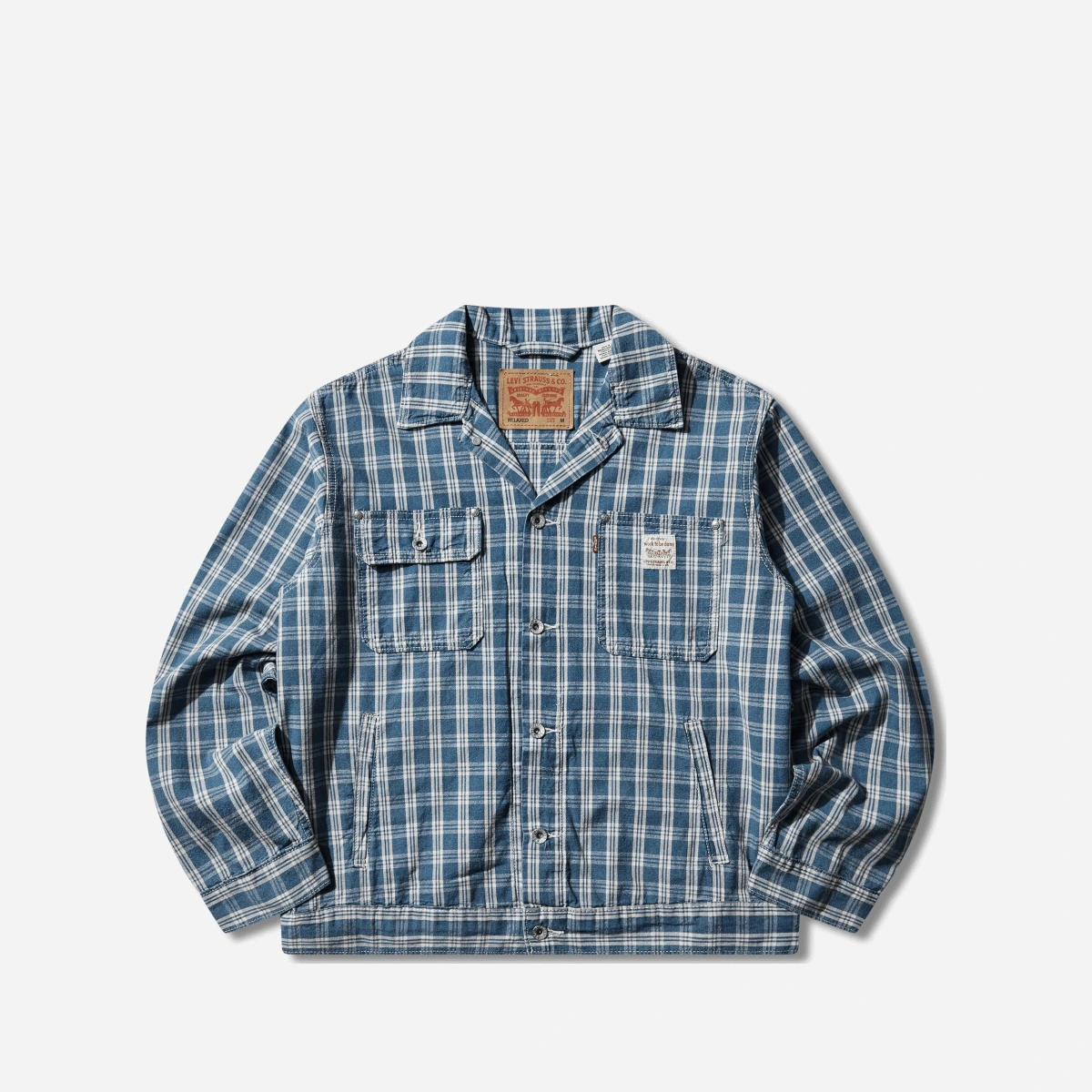 Men s Sunrise Trucker Jacket Blue