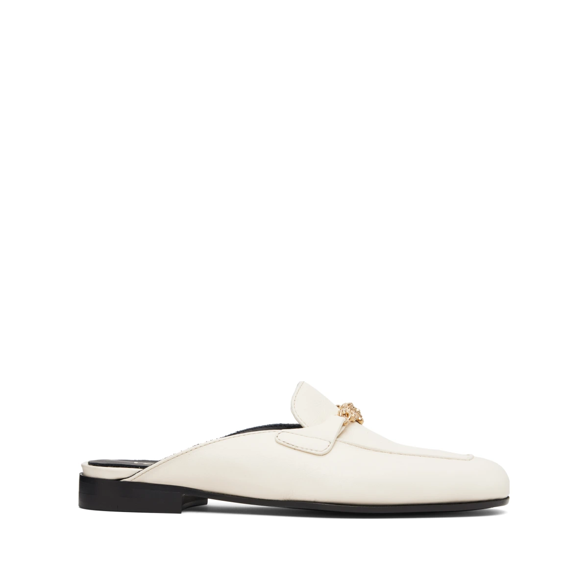 Off-White Medusa Leather Loafers