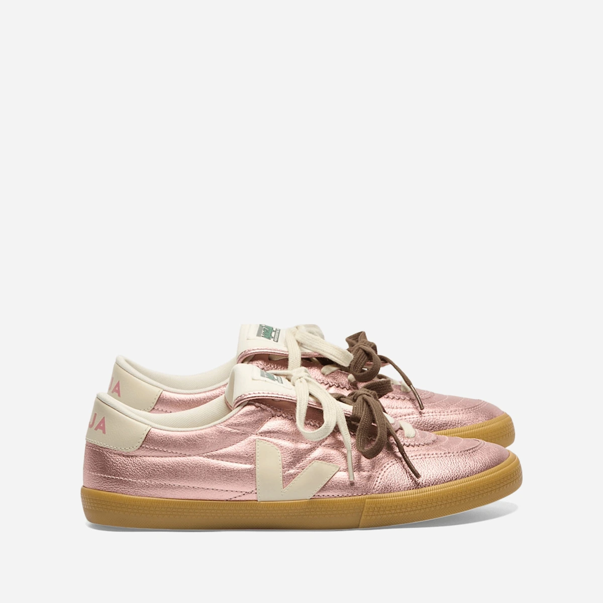 Veja Panenka Leather Sneakers Pink Nacre