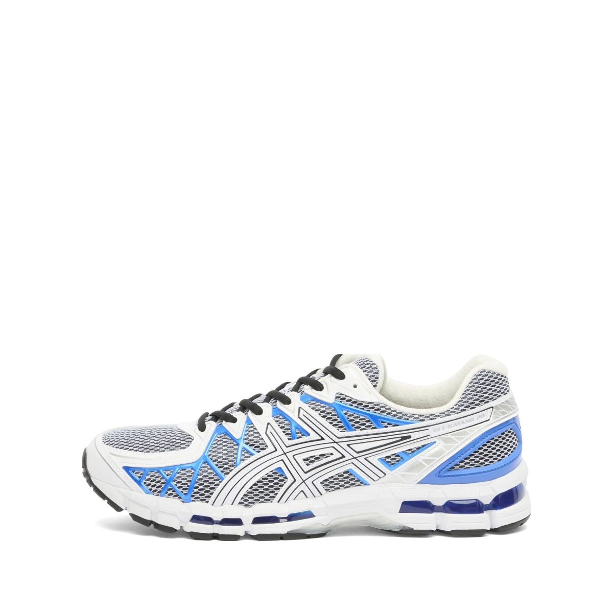 Men's Gel-Kayano 20 Sneakers in White/Illusion Blue