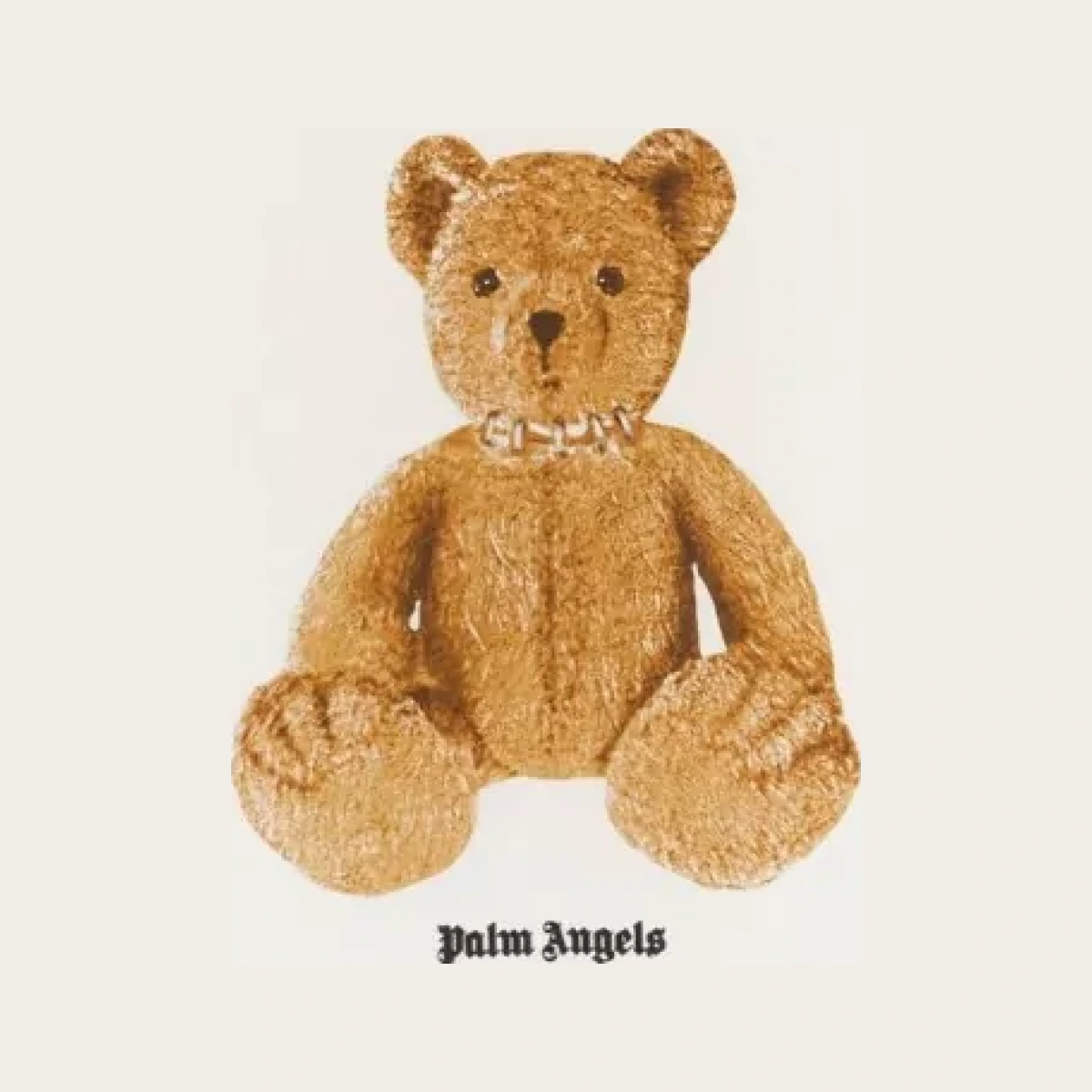 Palm Angels - cotton t shirt crew neck teddy bear