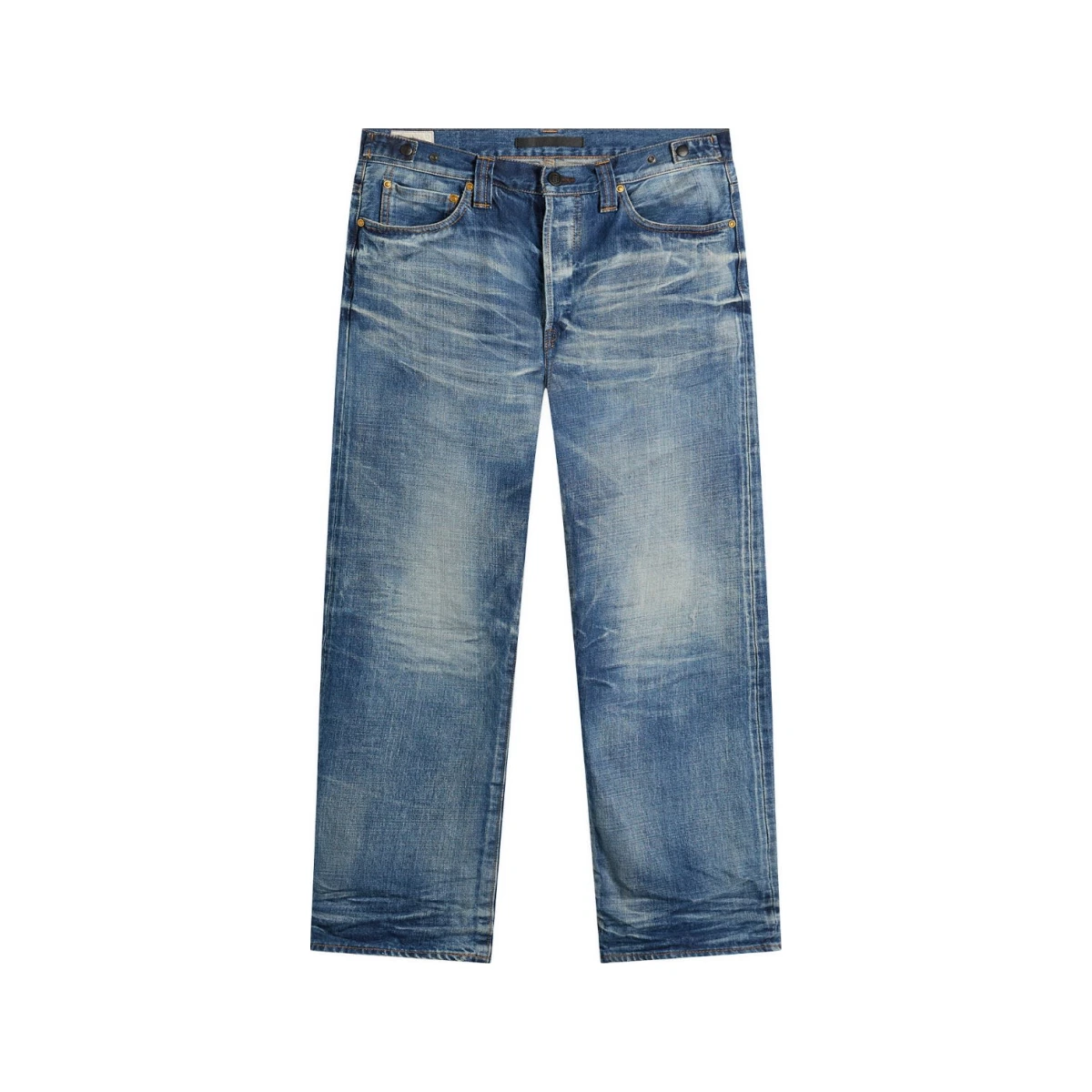 Men's Bowie Limited Edition Edo Straight Jeans in Mid