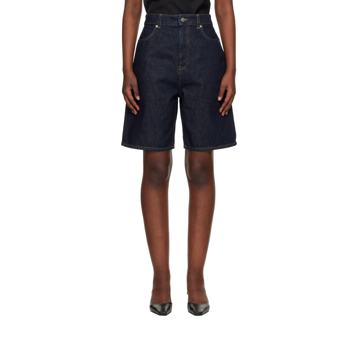 Blue Isu Lds Denim Shorts