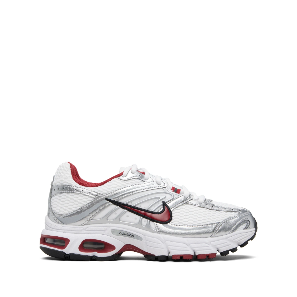 Silver & White Air Max Moto 2K Sneakers