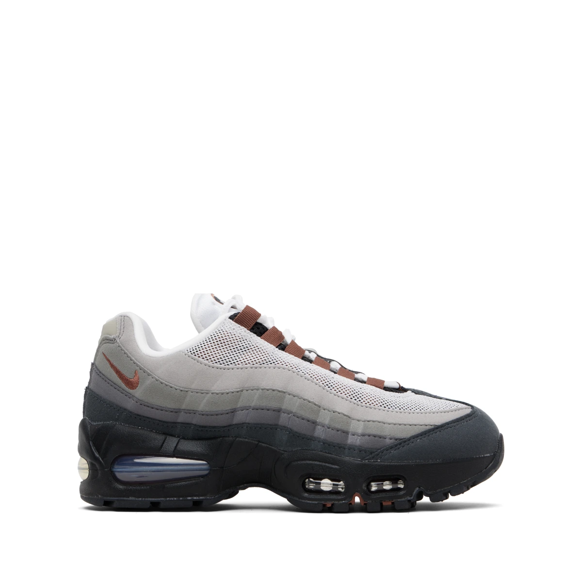 Gray Air Max 95 Big Bubble Sneakers