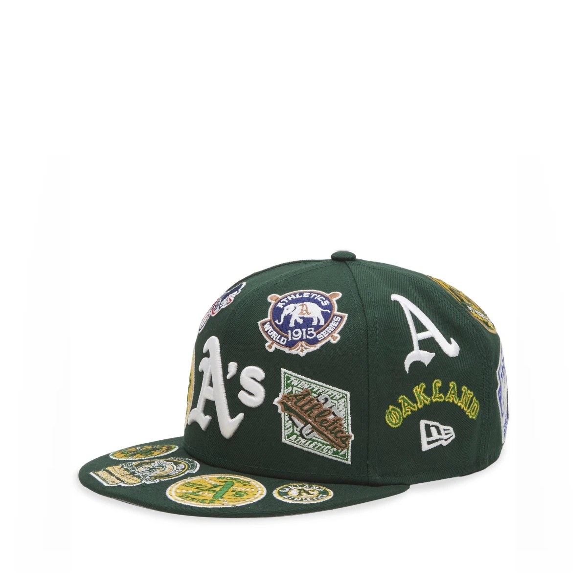 Image Oakland Athletics All Over 59Fifty Cap in Green