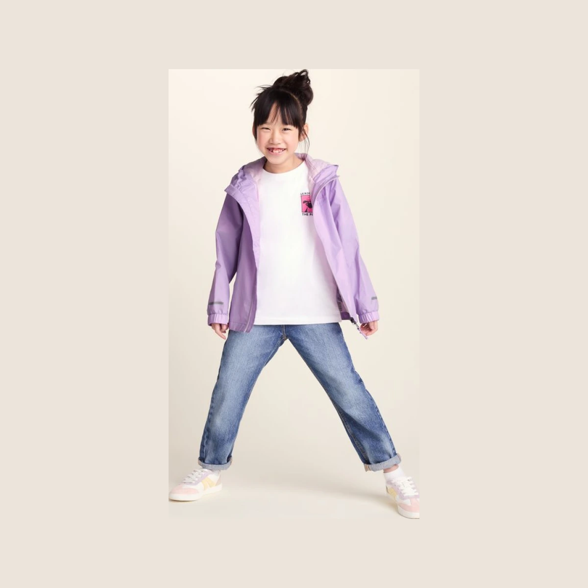 TOG24 Kids Unisex Copley Waterproof Jacket - Lilac Blossom - Purple - 12-13Y
