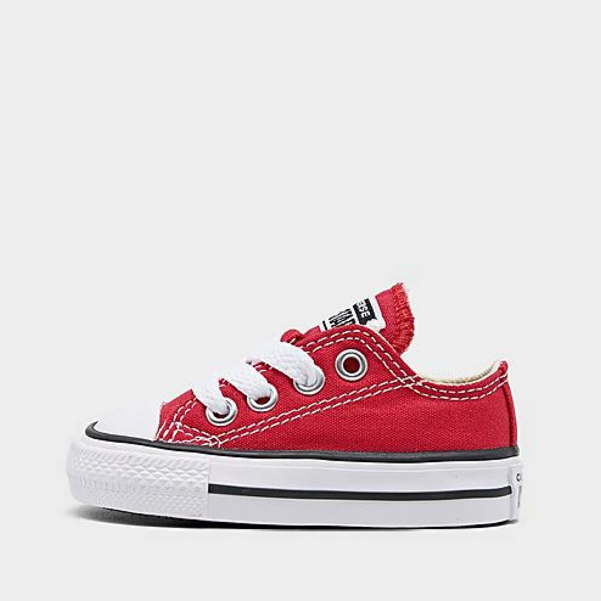 Kids Toddler Chuck Taylor Low Top Casual Shoes in Red