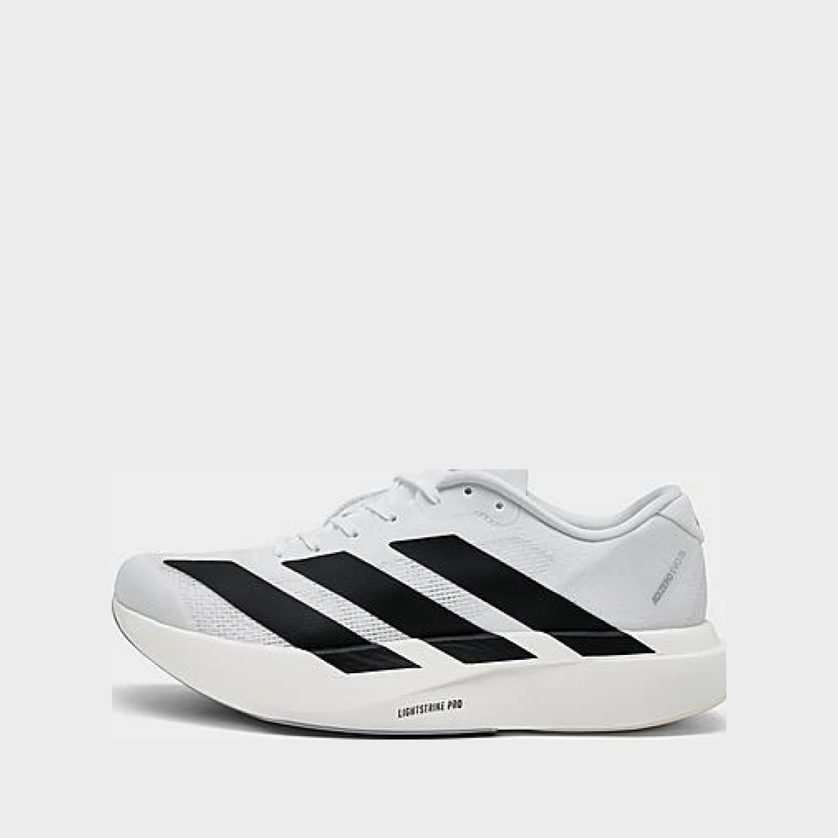Women's Adizero EVO SL Running Shoes in White/Core Black/White