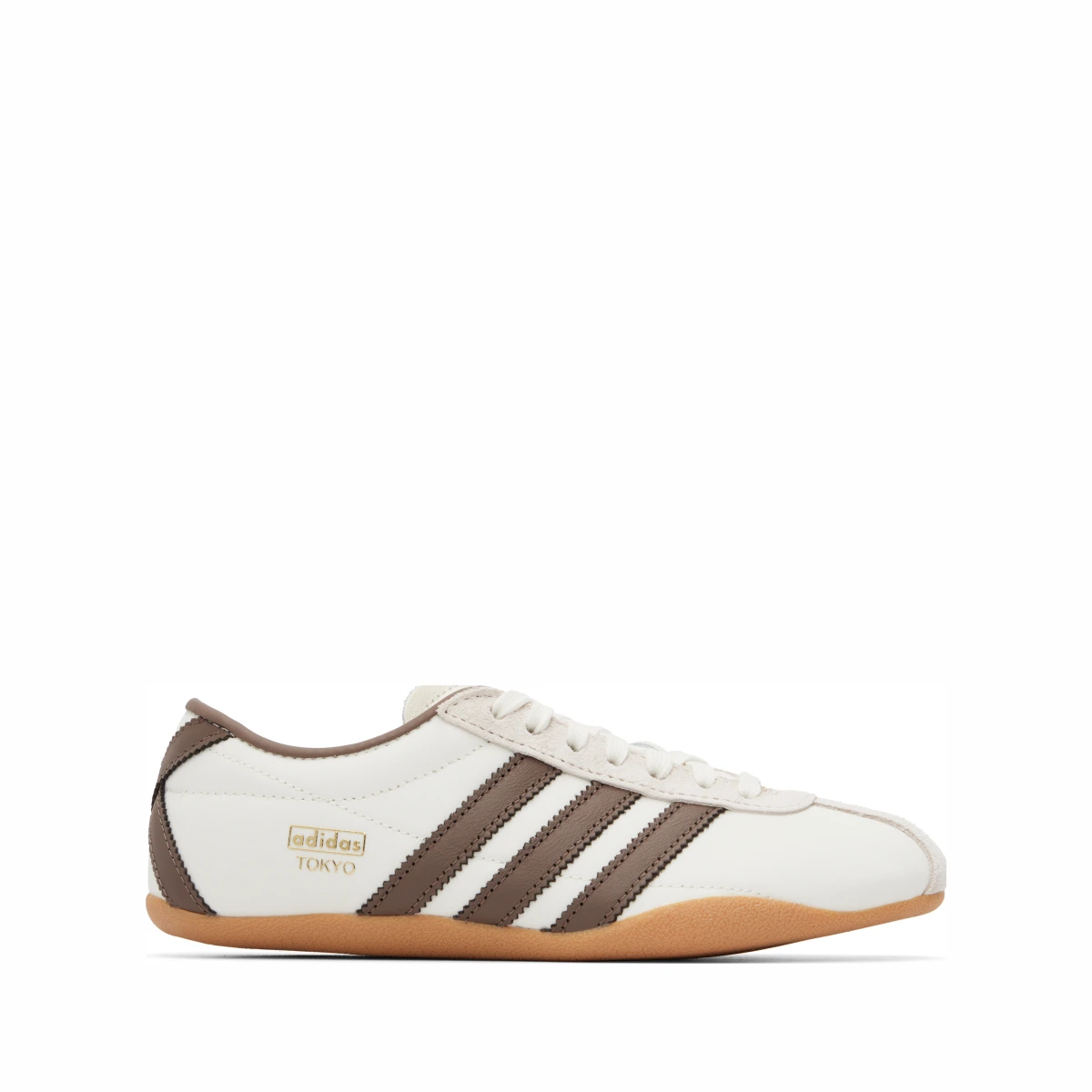 White & Brown Tokyo Sneakers